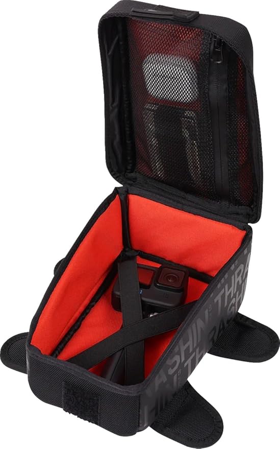 Thrashin Supply 3.5L Black Magnetic Tank Bag (TSB-0017)