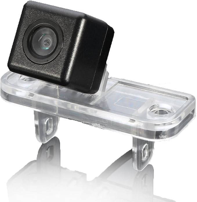 Auto reversing Camera Improved Parking aid with 8ir Night Vision 170 ° Wide Angle Waterproof high Definition (Black) Replacement for Mercedes Benz C W203 E W211 CLS Class W219 CLK W209