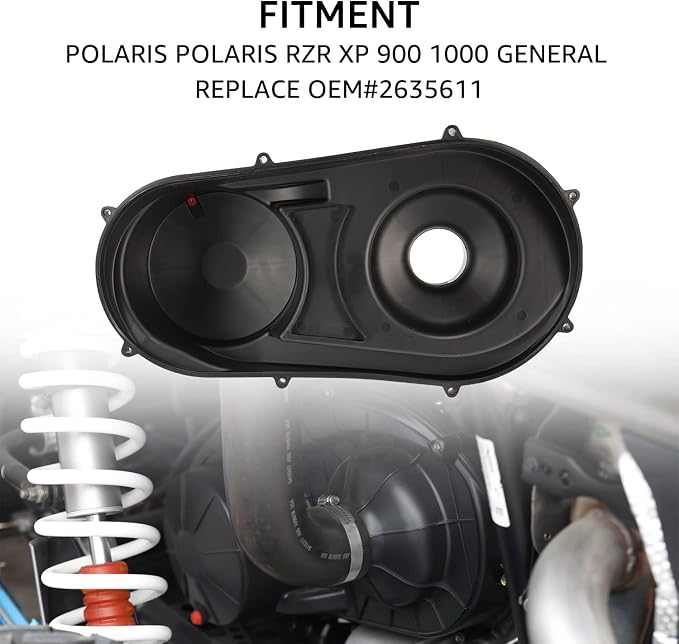 HAKA TOUGH Outer Clutch Cover for Polaris RZR XP 1000 Accessories 2015-2023, CVT Outer Variator Clutch Cover for RZR 1000 XP 900 S Accessories, Replace OEM 2635611, 5451767-070, 5451767 1PCS