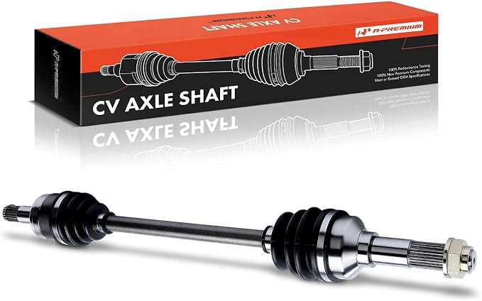 A-Premium CV Axle Shaft Assembly Compatible with Yamaha Rhino 450 2006-2009, Rhino 660 2004-2007, Front Left Driver Side, Replace# 5UG-F510F-20-00, 5KM-2510J-20-00
