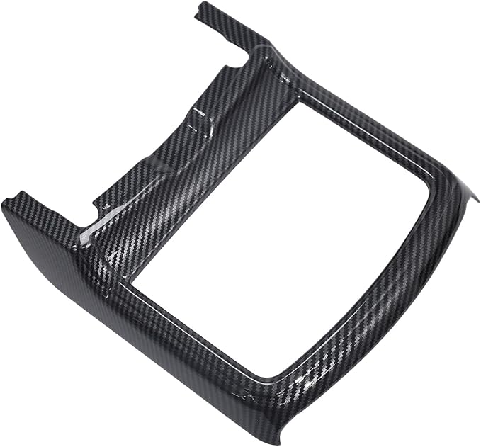 for Dodge Charger 2011-2023 for Chrysler 300 2015-2023 Interior Accessories Cup Holder Cover Trim Decor Sticker ABS Carbon Fiber