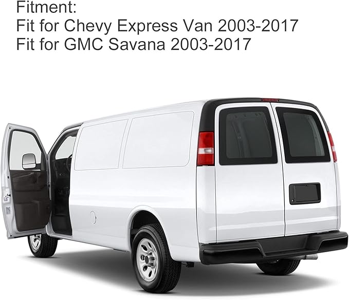 Backup Camera, Car Rear View Camera 3rd Brake Light Position Mounted Fit for Chevy Express Van 2003-2017