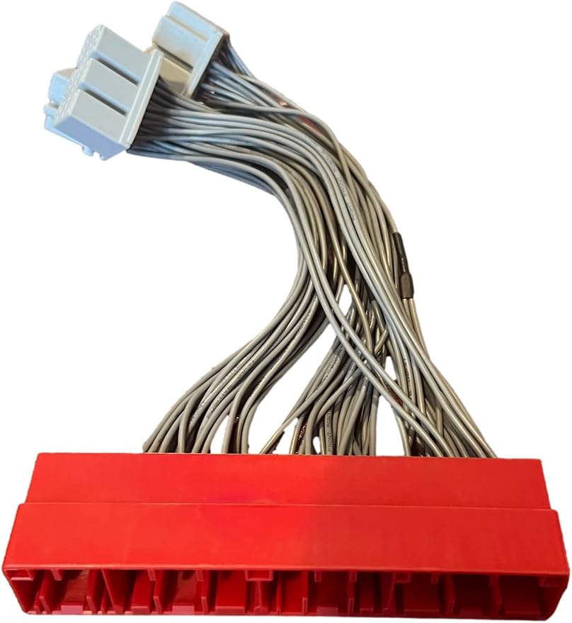 OBD2B to OBD2A Jumper Harness Conversion Adapter Compatible With 1996-1998 Honda Civic or 1996-1999 Acura Integra ECU to 1999-2001 Honda Civic or 2000-2001 Acura Integra