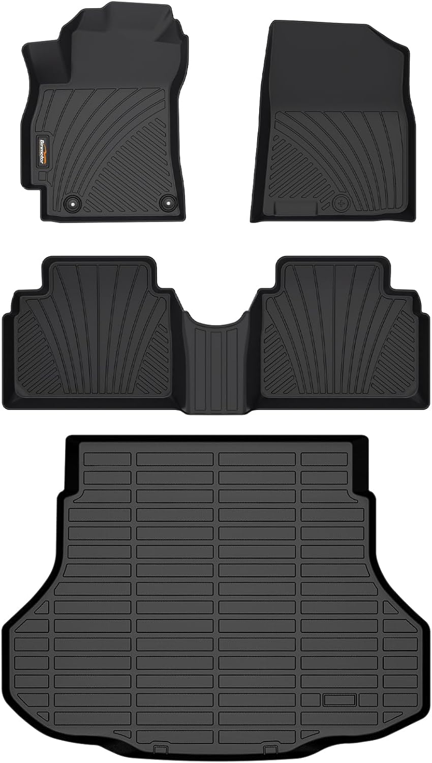 Binmotor-Floor Mats & Cargo Liner for Hyundai Elantra 2025 2024 2023 2022 2021, All Weather Car Floor Mat for Elantra Accessories (Include Elantra N)