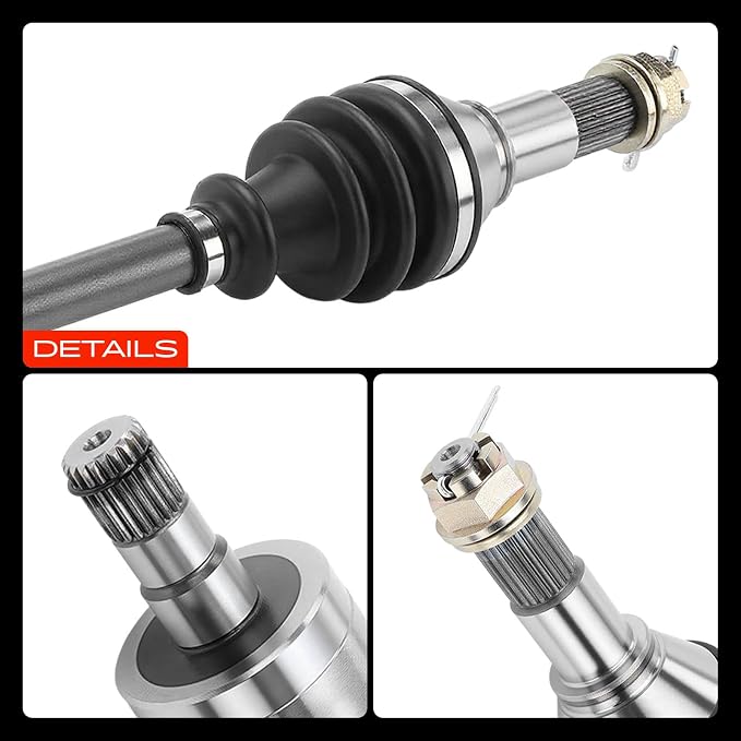 A-Premium Pair (2) Front CV Axle Shaft Assembly Compatible with Can-Am Outlander 450/500/570 Outlander L (MAX) 450 Outlander L 450/570 Renegade 570, Driver and Passenger Side