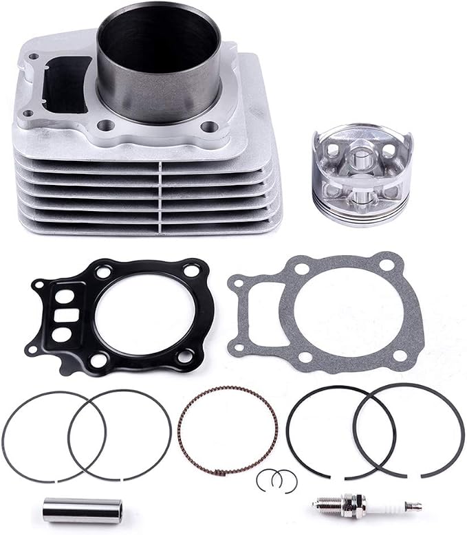 ECCPP New Cylinder Piston Ring Gasket for Honda for Rancher 350 for TRX350 for TRX350FE 4x4 2000 2001 2002 2003 2004 2005 2006 Cylinder Piston Gasket Top End Kit