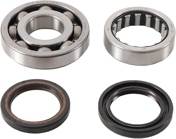 Hot Rods K073 Main Crank Bearing and Seal Kits - Compatible with 2006-2016 Honda CRF 250R, 250X - Dirt Bike Parts, Bearing Replacement Kit, Meets OEM Specifications