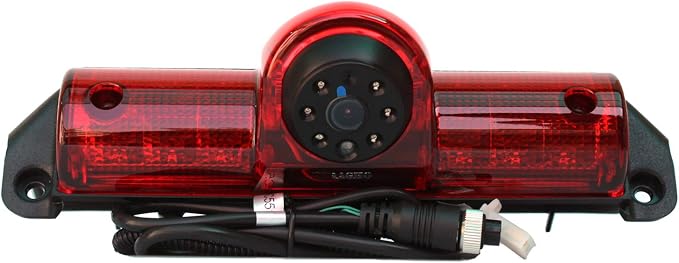 Backup Camera Compatible for Chevrolet Express GMC Savana Cargo Van Transporter Chevy Express/GMC Savana Explorer Replace Thrid Brake Light (Without Monitor)
