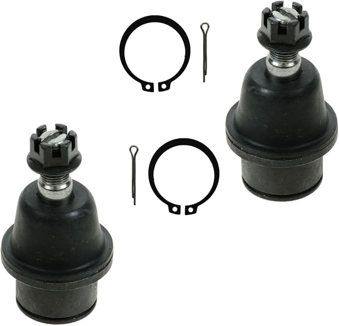 TRQ Front Lower Driver and Passenger Side Ball Joint Set Compatible with 2004-08 Ford F-150 2006-08 Lincoln Mark LT
