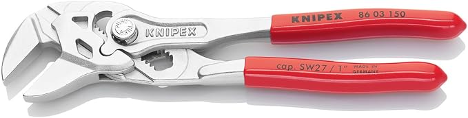 KNIPEX 86 03 150 Pliers Wrench, 6-Inch & Tools - Cobra Water Pump Pliers (8701125), 5-Inch