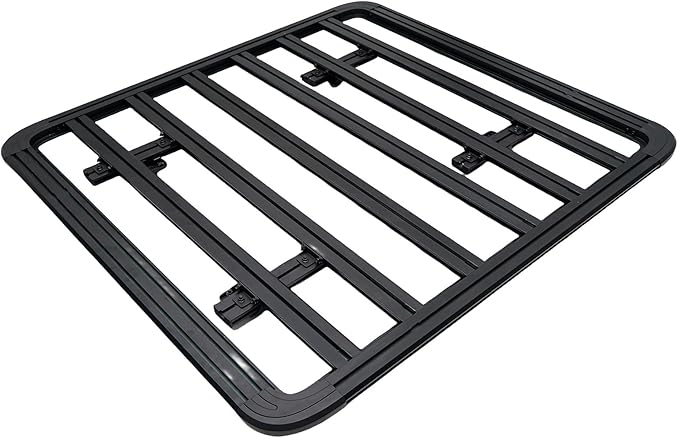 Roof Rack Cargo Basket for Toyota Sequoia 2023 2024 2025 2026 Roof Basket Aluminum Black