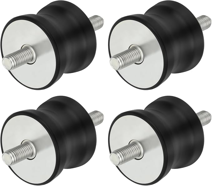 M MATI 4Pcs Shock Mount for Multiquip MVC80VH/VHW MVC-64VH/VHW MVC70E/EW MVC82VH/VHW 939010254