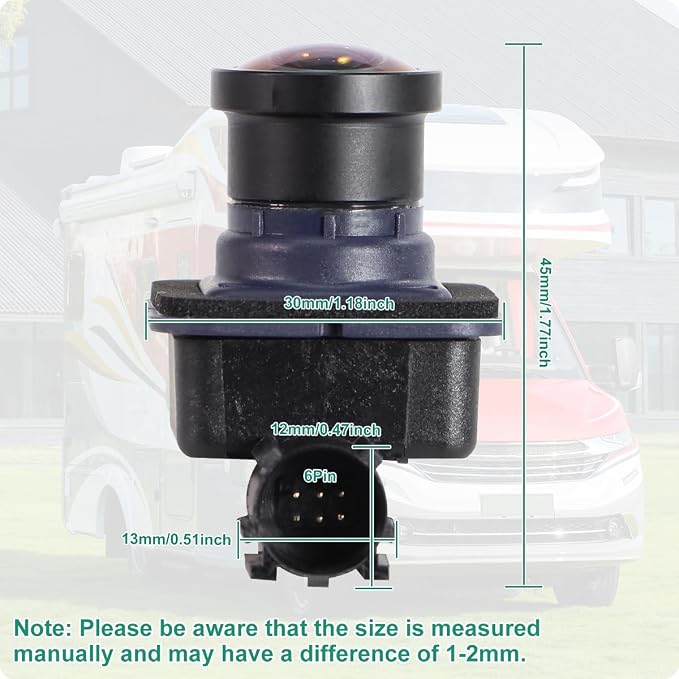 68227397AH GreenYi OE Backup Camera for Chrysler Pacifica 2017-2023—Replaces Part No. 68227397AE 68227397AG