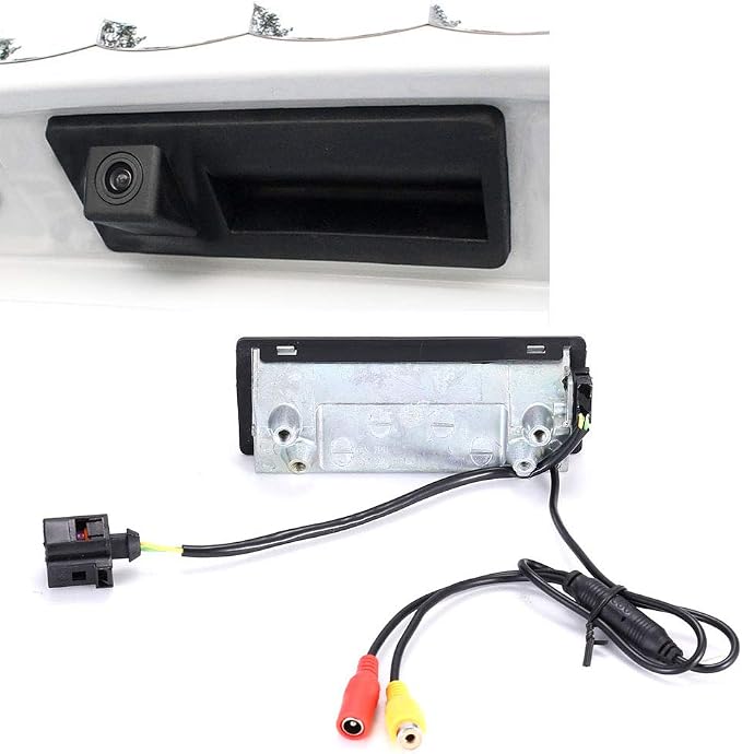 The New Kind Waterproof night vision HD reversing camera with trunk handle switch replacement for Bora Variant Kombi 1j6 Golf IV MK4 Touareg 7LA tailgate