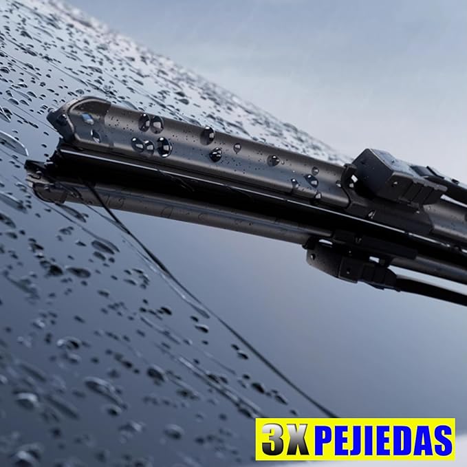 3 x OEM Wiper Blades, Replacement Wiper Blades for Ford Escape 2001-2004, (19“ & 19” Front Wipers + 10” Rear Wiper Blades)