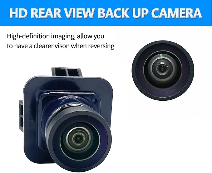 Rear View Back Up Camera Compatible with Ford F250 F350 F450 F550 Super Duty 2015-2016 Reverse Park Assist Backup Camera Replaces FC3Z-19G490-A FC3Z-19G490-B