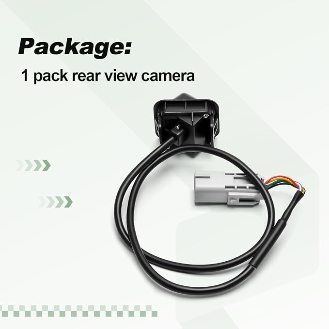 Backup Rear View Parking Camera Compatible with 2014-2020 Chevy Impala 2014 Impala ECO Replace GM1960113 590110 590-110 23323779 22740367