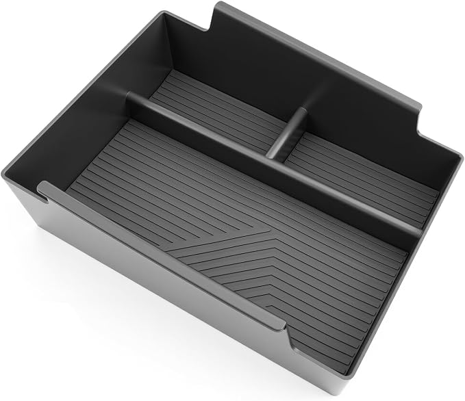 SKTU for 2026 Nissan Sentra Center Console Organizer for 2026+ Nissan Sentra (S/SV/SR/SL) Console Tray Nissan Sentra 2026 Accessories ABS Armrest Storage Box 2026 Sentra Anti-Slip Insert Console Tray