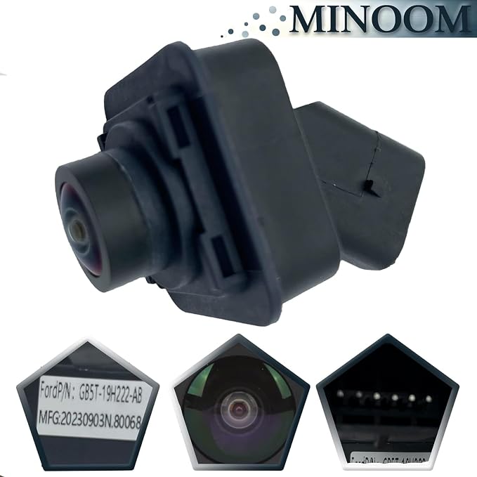 GB5T-19H222-AB Front View Camera Replacement for Ford Explorer 2016-2017 2.3L 3.5L Part No.#GB5Z-19G490-B丨GB5Z19G490D丨GB5T19H222AB