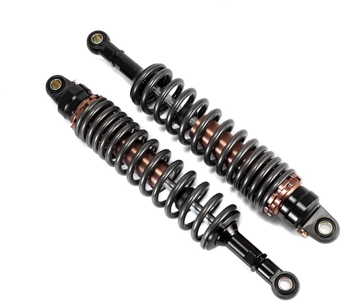 380mm 14.96 inch 8mm Spring Universal Motorbike Air Shock Absorber Rear Suspension ATV Quad Scooter Dirt Bike For YZF-R1 YZF-R6 YZF-125 XC EXC XCF