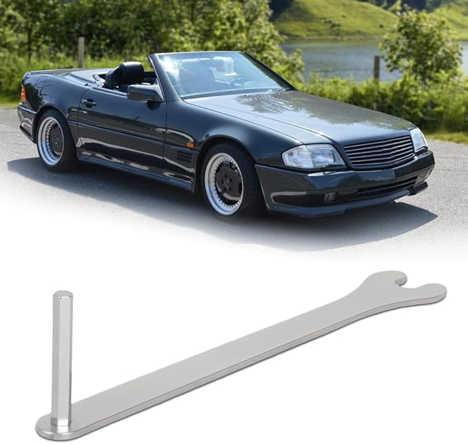 motoparty Soft Top Hand Operated Manual Override Tool for Mercedes W129 R129 Replace for OEM Number A1295810066 Made of Stainless Steel