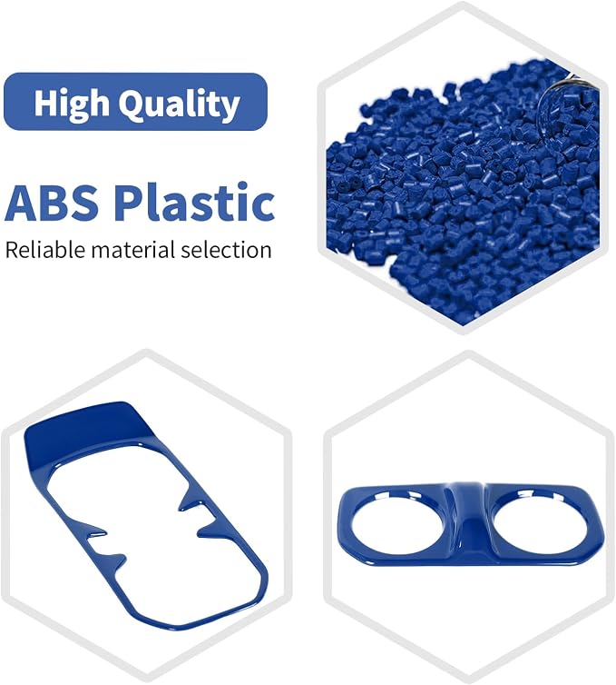RT-TCZ for Jeep JL Interior Trim Kit Blue Cover for Jeep Wrangler JL JLU 2018-2023 for Gladiator JT 20120-2023 Blue Interior Accessories 23pcs