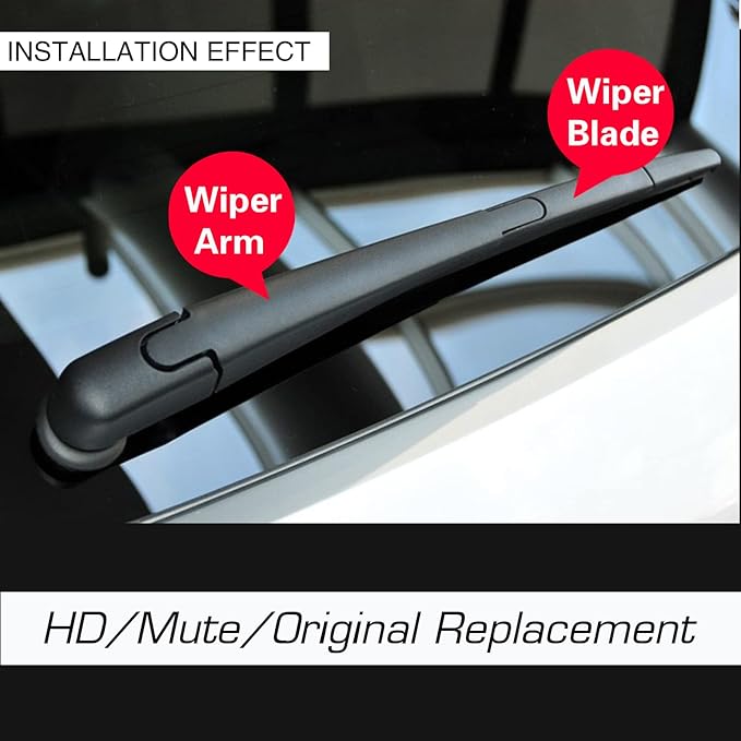 Replacement for Audi A4/A4 Quattro 2003-2009,A6 /S6/A6 Quattro/Allroad Quattro 2002-2005,RS4/S4 2004-2008 Silent Wipers -FAPIUO Front Windshield Wipers 22"+22" Blade Set (2 Pack）