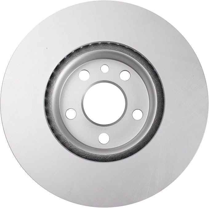 TRQ Front Brake Rotor Set G Coated Vented Compatible with 2012-2015 Land Rover Range Rover Evoque 2011-2018 Volvo S60 2007-2016 S80 2015-2018 V60 2008-2010 V70 2008-2016 XC70