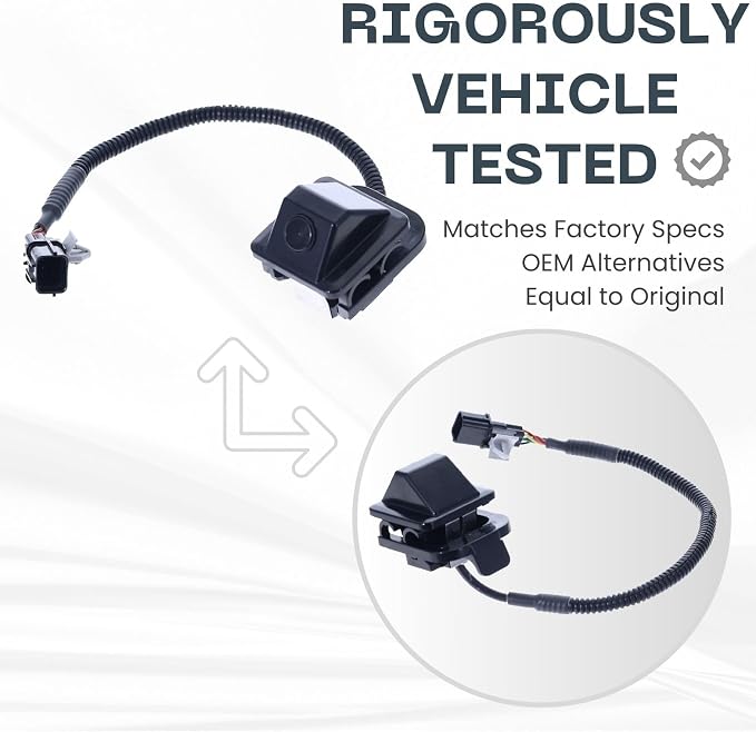 Backup Camera for 2014 2015 2016 Kia Optima Hybrid | Rear View, Parking Cam Replaces OE # 95760-2T650 957602T650, reverse parking assist backup monitor high definition hd sensor