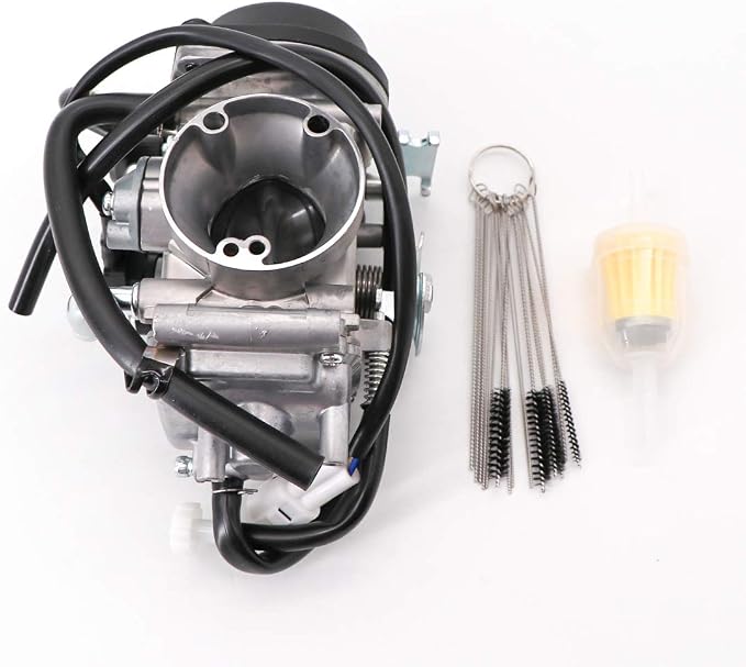 KIPA Carburetor for Suzuki DRZ400 DRZ 400 DRZ400SM DRZ400S 2005-2018 Replace # 13200-29FB4 With Filter & Carbon Dirt Jet Cleaner Tool Kit Durable