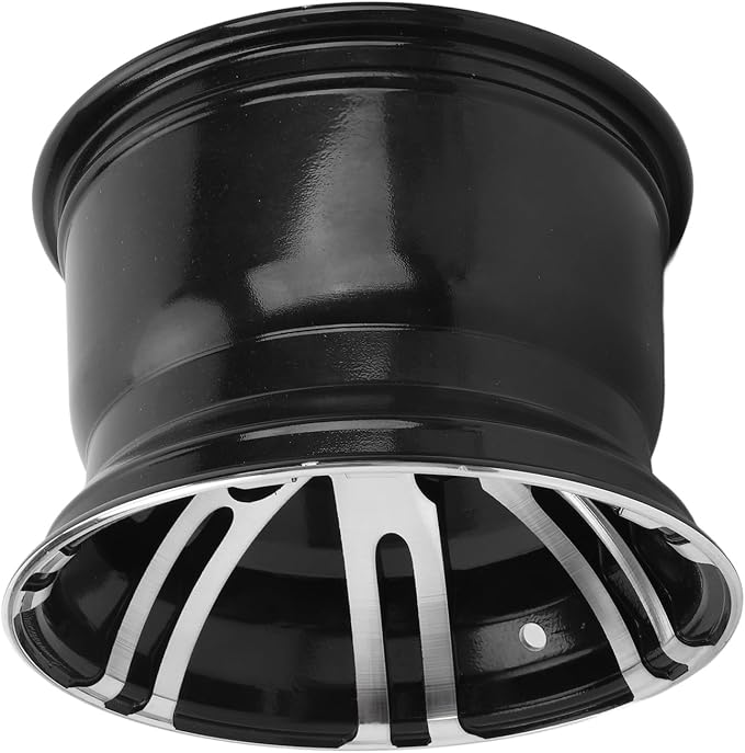 10 Inch ATV Wheel Rim, Universal High Strength ATV Aluminum Alloy Rim for ATVs Go Karts Cart 4 Wheel Vehicles (Rear Wheel)