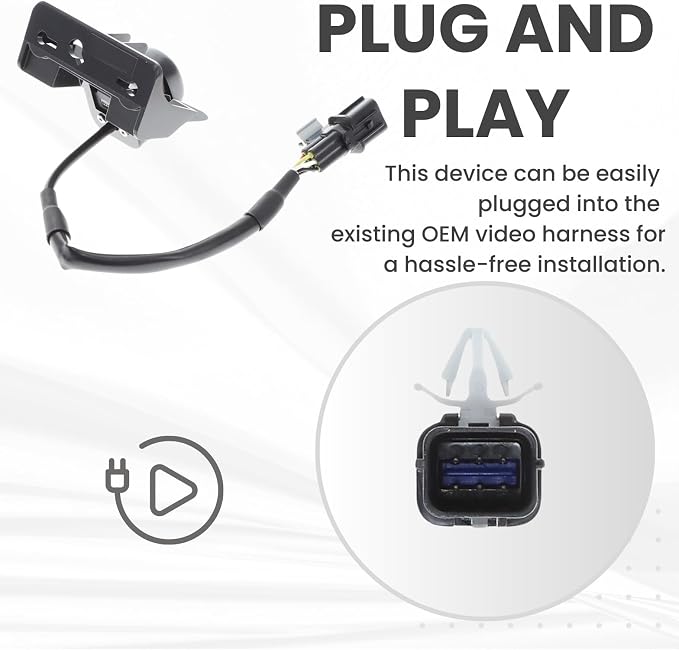 Backup Camera Replaces for 2018 2019 Hyundai Sonata/Sonata Hybrid OE Part # 95760C1600 | 95760-C1600
