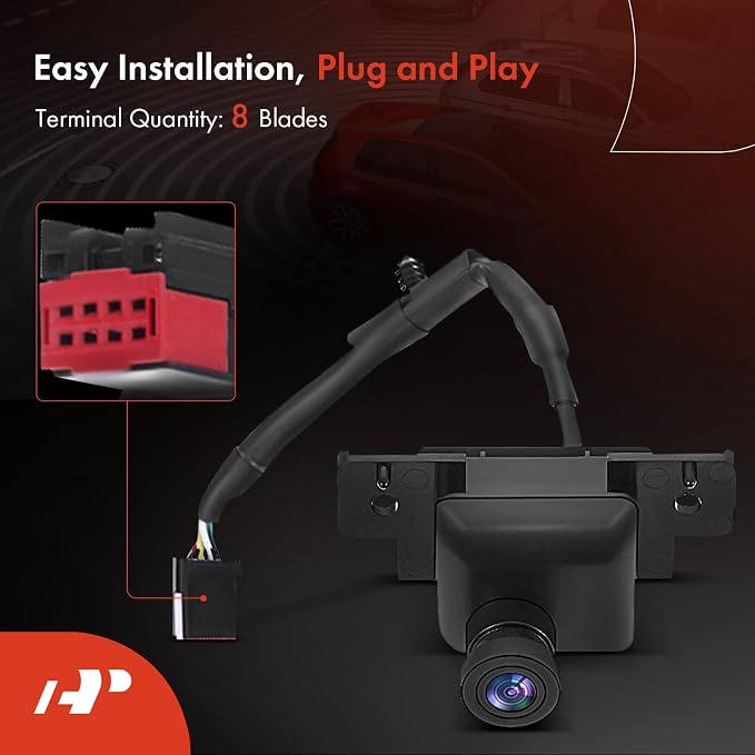 A-Premium Rear View Backup Camera Compatible with Ford | Parking Camera for 2010 2011 2012 Fusion - Replace# AE5Z19G490A