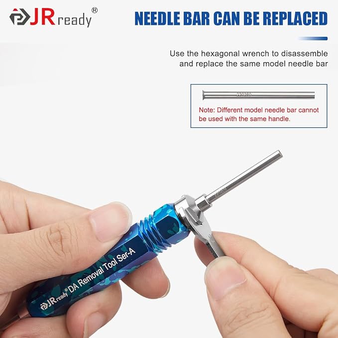JRready ST5265 Molex Pin Extractor Tool for Molex .062" & .093” Pin and Socket Connectors, 2PCS Tube Type Ejector Rod Insertion Tools