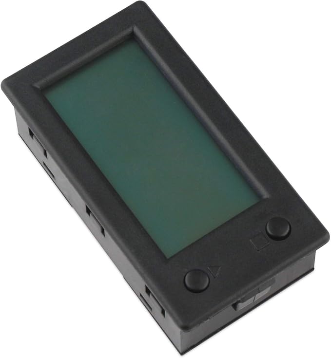 DROK DC Battery Monitor 0-300V 200A with 0.5m or 2.5m Shilded Wire Bundle