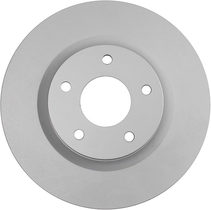 TRQ Front Brake Rotor Set G Coated Vented Compatible with 2008-2013 Nissan Rogue 2014-2015 Rogue Select 2007-2012 Sentra