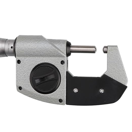 Tube Micrometer Dual Ball Anvil Digital Electronic Micrometer Measuring Tool, Inch/Metric, 0-1"/0-25mm