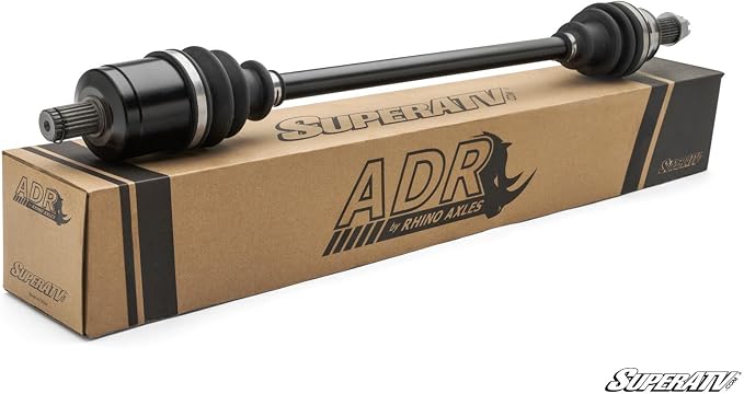 SuperATV ADR Front Axle Compatible with Polaris RZR Models (2014-2023) | Stronger Than Stock, Constructed with 4340 Chromoly Steel, Maximized CV and Shaft Size for Ultimate Strength | See Fitment