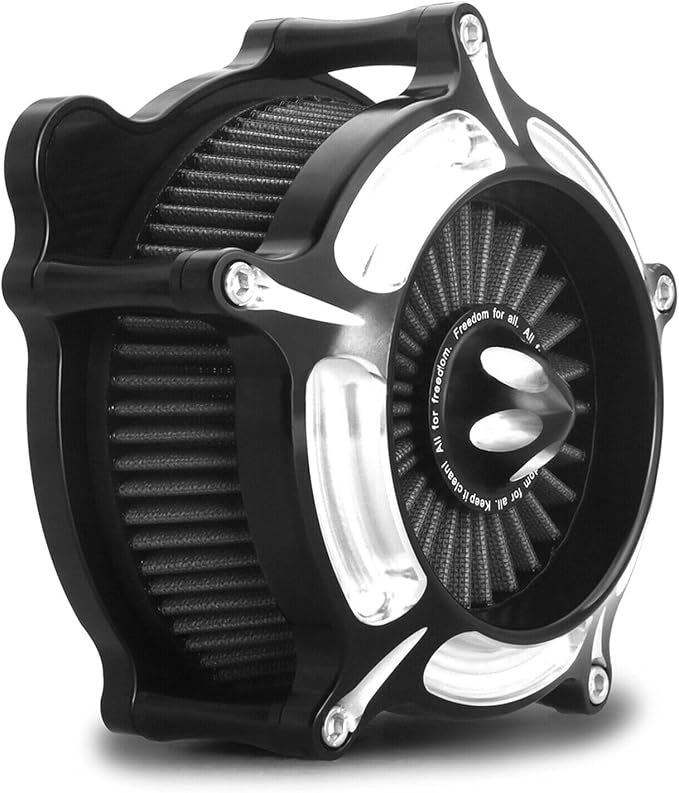 For harley air cleaner filter Sportster Softail Touring street road king glide Dyna for harley davidson air intake filters (Contrast Cut - Gray Filter, A-For Sportster XL models)