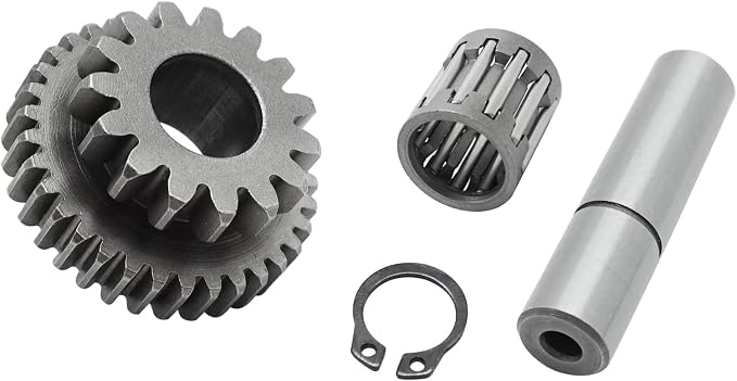 JAVIK Starter Idler Gear 15T/34T & Bearing & Shaft for Yamaha Wolverine 350 Big Bear 400 Big Bear 350