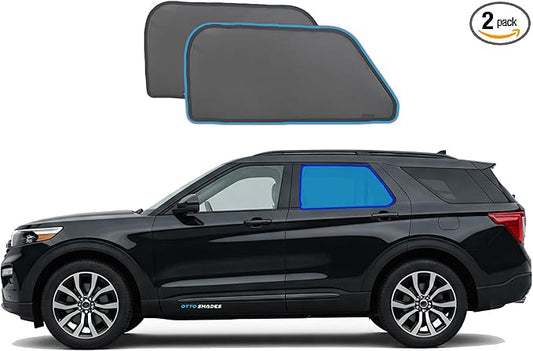 Side & Rear Windows Sun Shade for Ford Explorer 2020-2025 | Custom Fit, Magnetic Mesh Cover | Baby UV/Heat Protection, Privacy Shield Sunshade