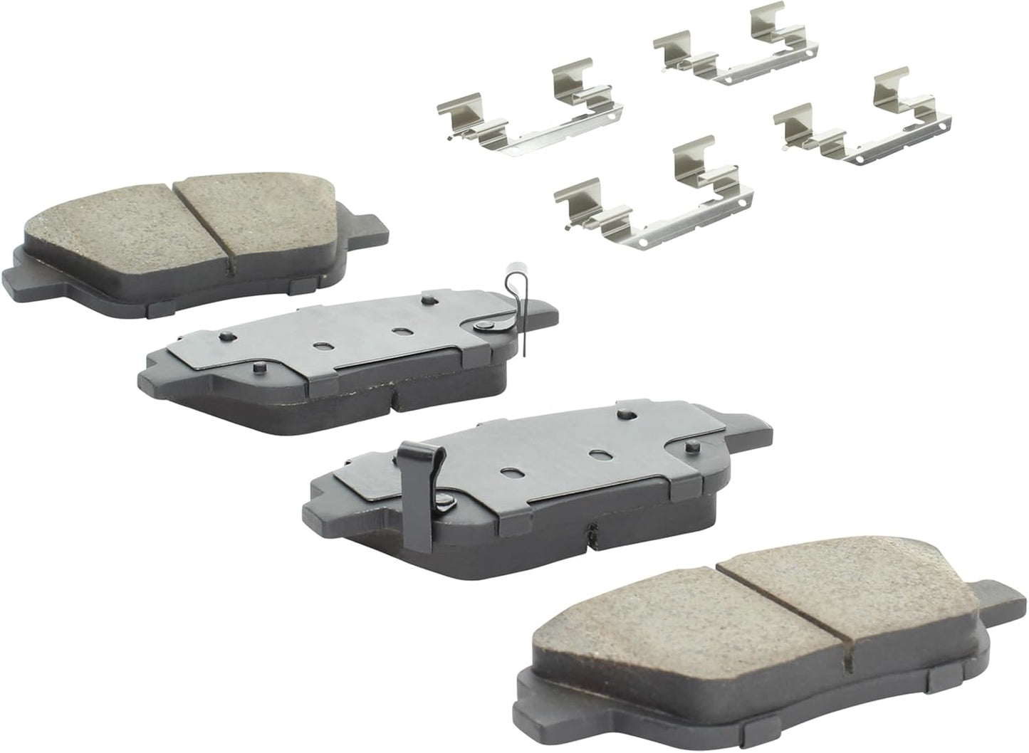 Premium Ceramic Front Brake Pads (1001-1444C) Compatible with Dodge Attitude 2014-2014, Hyundai Sonata 2009-2015, Kia Optima 2011-2016