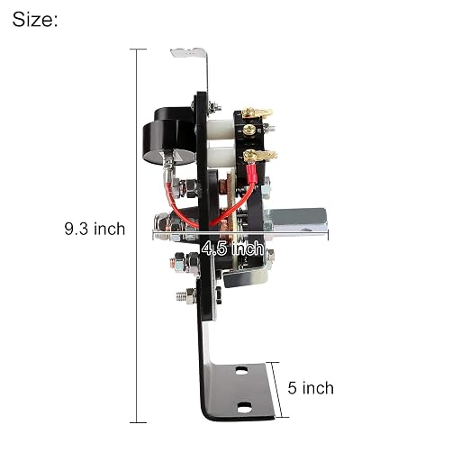 10L0L 26326G01 Golf Cart Forward Reverse Switch Assembly for EZGO Marathon 1983-1986 Years 2 Cycle Gas Models, Electric 1977-1985 Models, F&R Switch Replace OEM# 26326-G01