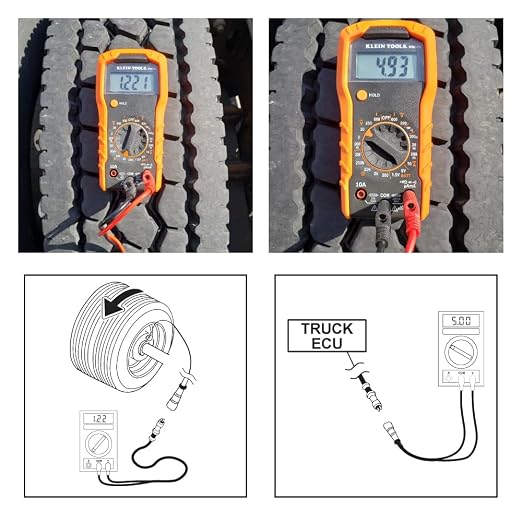 ABS Diagnostic Multimeter Cable Adapter for Heavy Duty Semi Trucks and Semi Trailers (1)