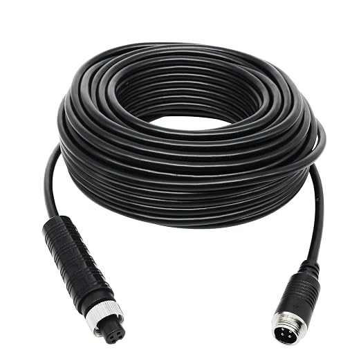 4 Pin Camera Extension Cable for Backup Camera(10M Extension Cable and 20M Extension Cable)