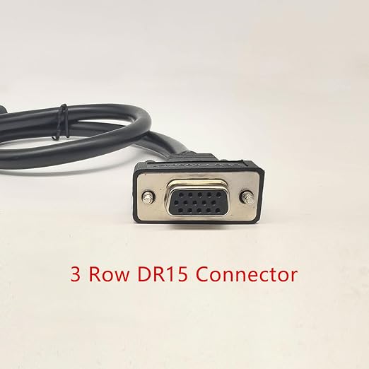 LAUNCH Original Diagnostic Cable for DBSCar VII VCI Connector, DR15 Female to DR15 Female Replacement Cable Work with X431 CRP919EBT, CRP919XBT, PROS V+5.0 Elite, PRO3 ACE, PRO Dyno