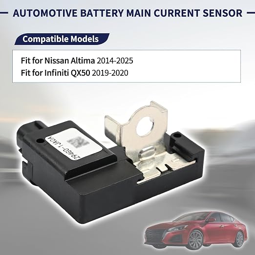 Automotive Battery Main Current Sensor Replace 294G0-1JA0A 294G01JA0A Compatible with Nissan Altima 2014-2025, for Infiniti QX50 2019-2020