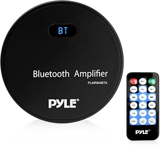 Pyle Marine Bluetooth Stereo Receiver, Water Resistant, MP3/USB/AUX, Wireless Streaming, Easy Installation