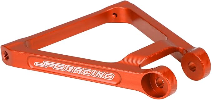 JFG RACING Sur Ron Dirt Bike Suspension Triangle Linkage Motorcycle Link Kit Rear Progressive Linkage Kit Compatible To Sur Ron X S X160 X260 Electric Dirt Bike SUNSET ORANGE