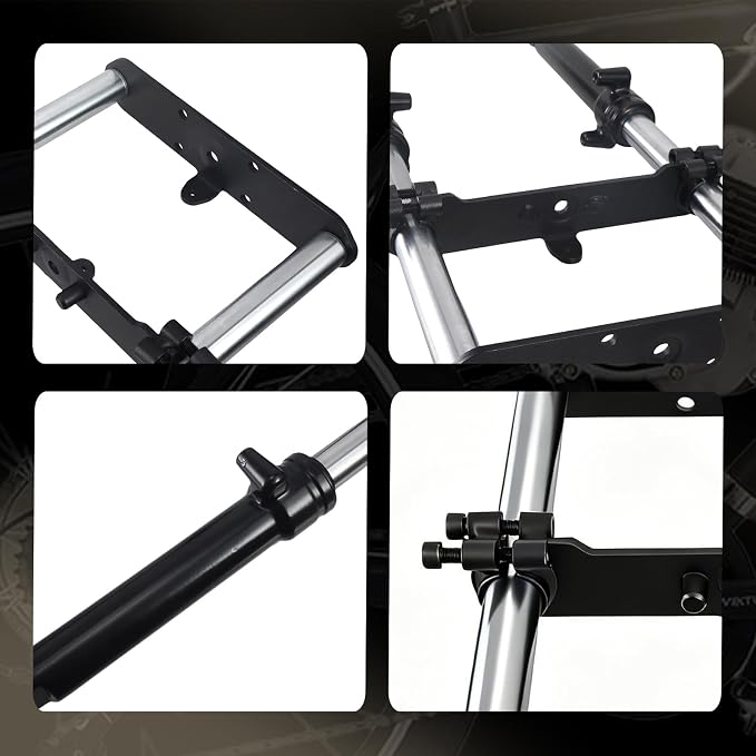Mini Bike Front Fork Suspension & 7/8" Handlebar Riser Kit fit for Coleman CT100U for Monster Mega Moto MMB80 MMB105 80cc 105cc Motovox MBX10 MBX11 for Baja DB30 GMB100 TrailMaster Storm 200